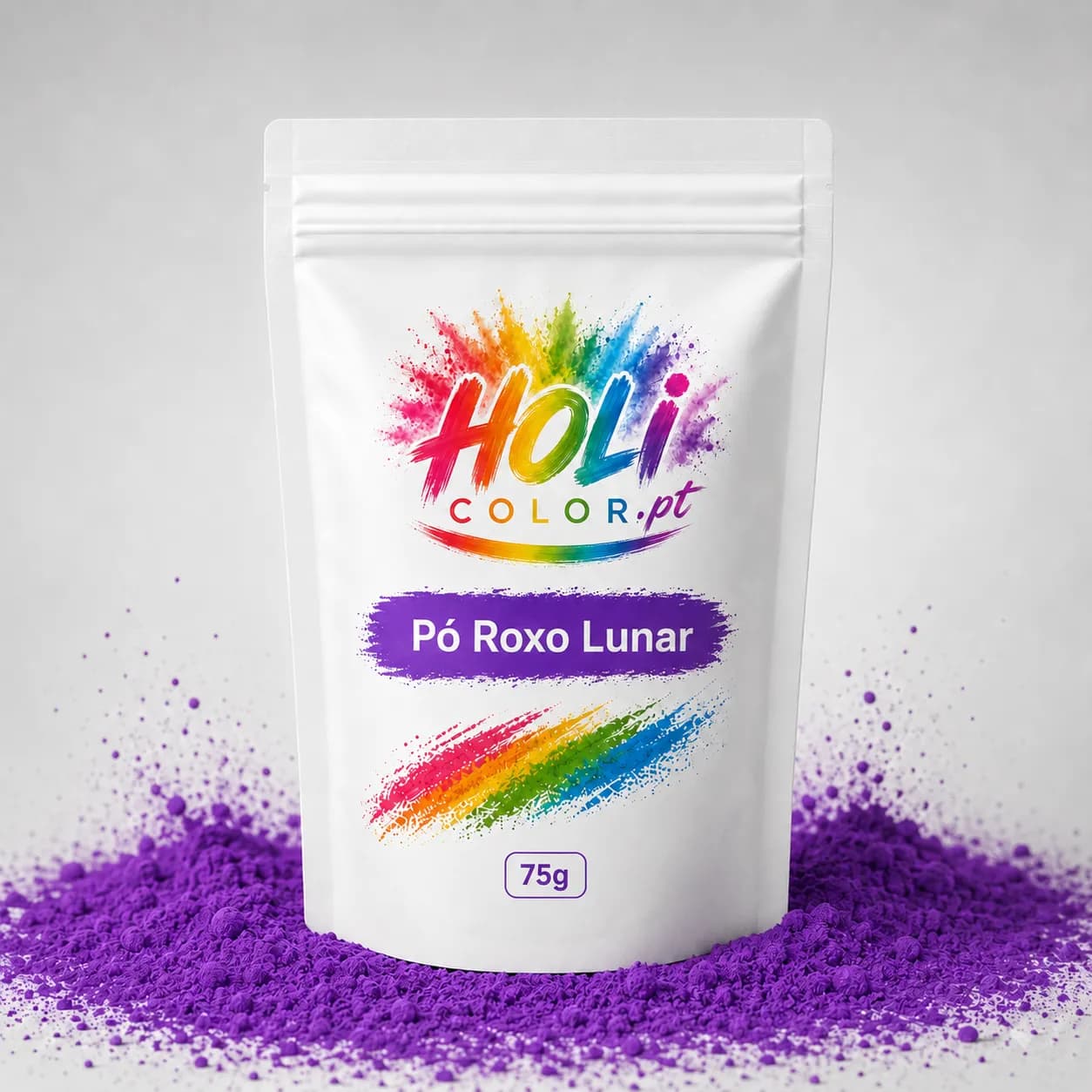 Saco de Pó Colorido Roxo Lunar